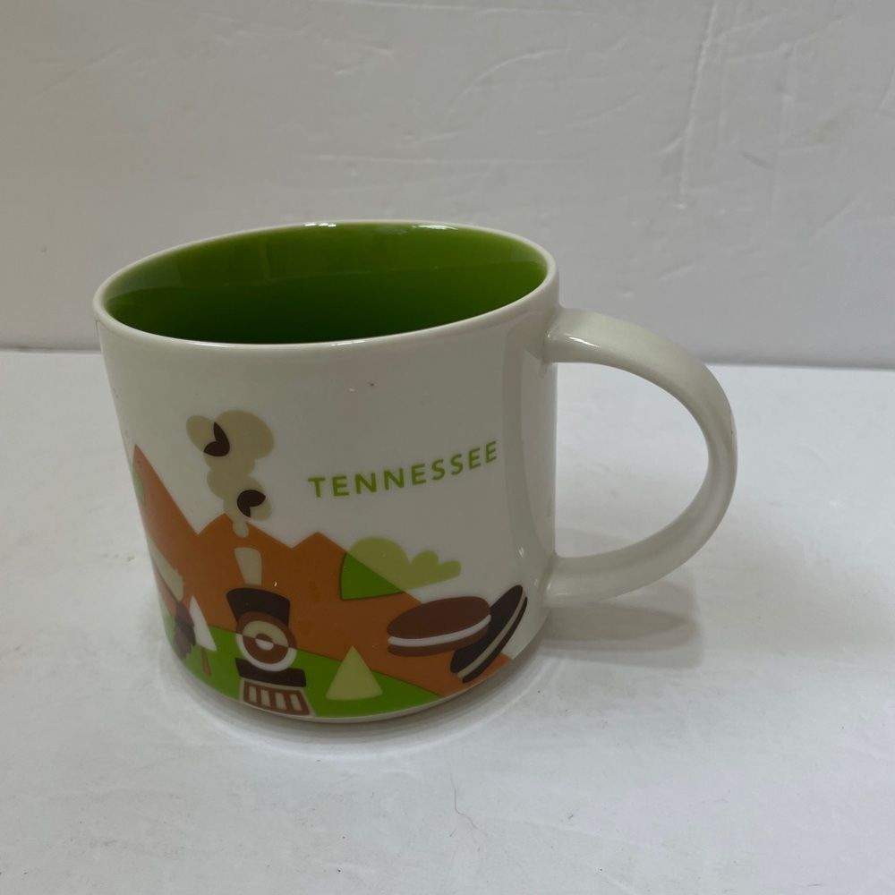 STARBUCKS YOU ARE HERE COLLECTION TENNESSEE CERAMIC MUG